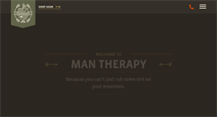 Desktop Screenshot of mantherapy.org
